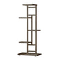 Five Tier Metal Plant Stand Indoor Balcony Shelf