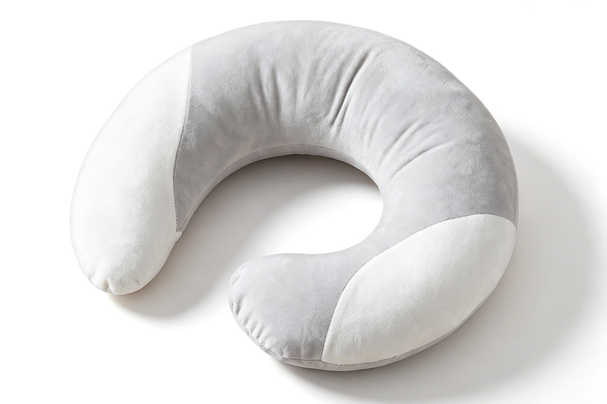 C-Shape Calming Pet Pillow Anxiety Relief Pet Sleeping Cushion for Cats & Small Dogs