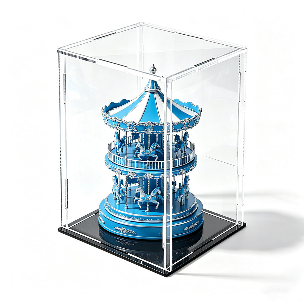 Acrylic Display Case Stackable Clear Dustproof Display Box for Cars Figures Model