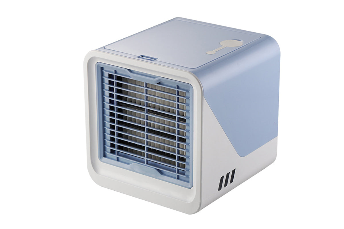 Corded Mini Air Cooler Personal Desktop Air Conditioner Fan 3-Speed Cooling Fan