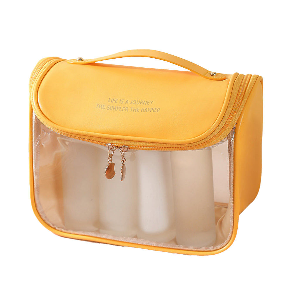 Clear Makeup Bag with Hanging Hook for Travel Organizer for Accessories