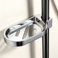 Adjustable Sliding Shower Rail Soap Dish Holder for 25cm Tubes