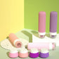 18 Piece Silicone Leak Resistant Travel Toiletry Bottle Set