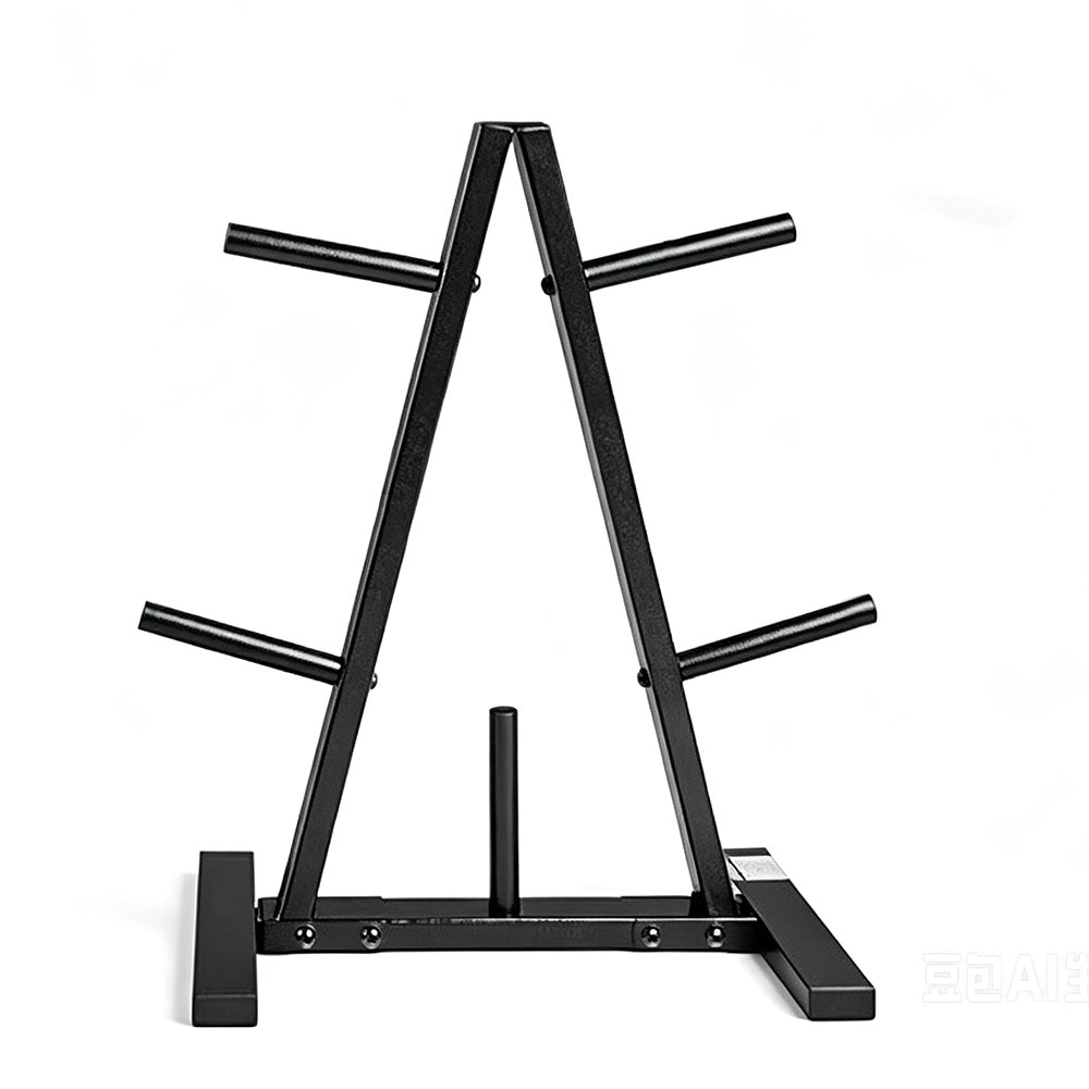 Weight Plate Rack for 1 Inch Plates Weight Tree for Home Gym
