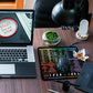 Portable Computer Mouse Pad with Excel Word PowerPoint Windows Shortcuts
