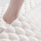 Memory Foam Bathroom Mat Wipe-Off Sole Mat Plush Absorbent Shower Mat-Beige