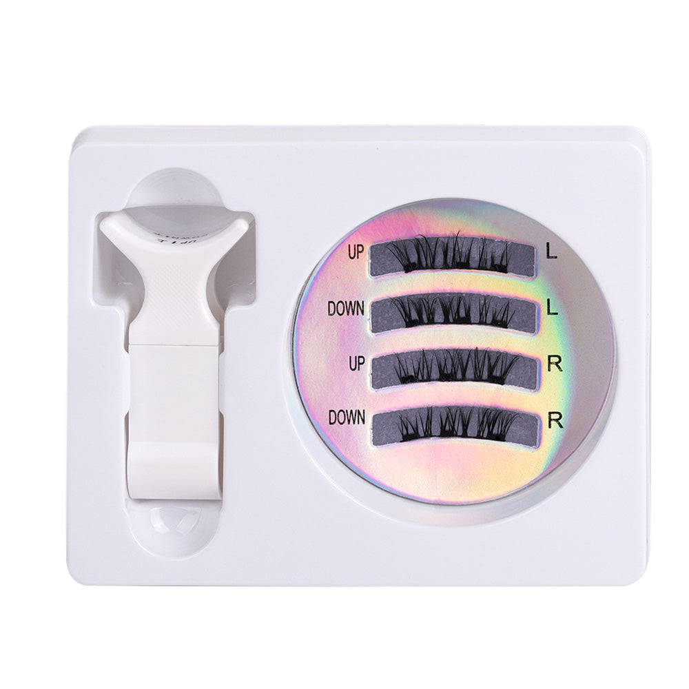 Eyelashes Kit With Clip Reusable Attractive Lashes No Glue Needed Lashes Kit