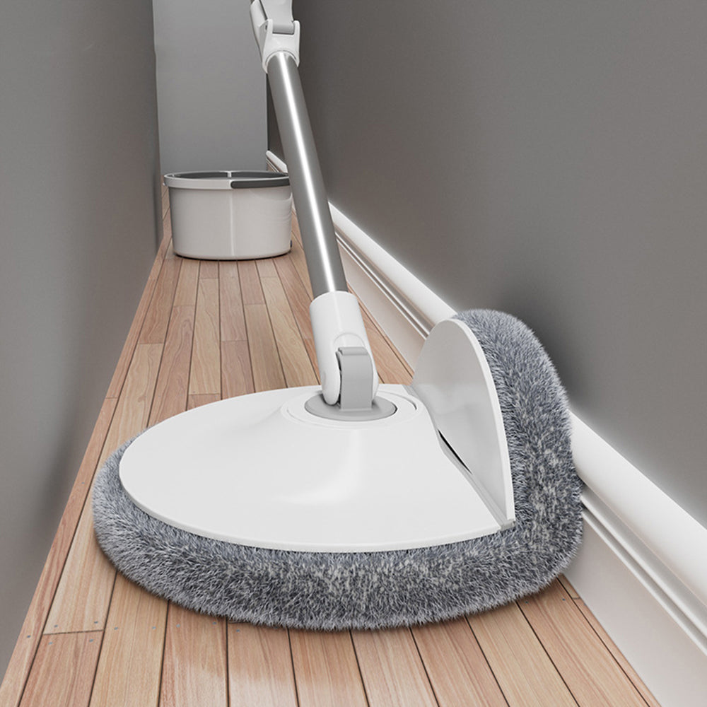 360 Degree Rotatable Mop Bucket Kit with 4 Mop Towels
