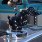 Angry Rubber Duck Car Hood Ornament Resin Decoration for Motorcycle and Car