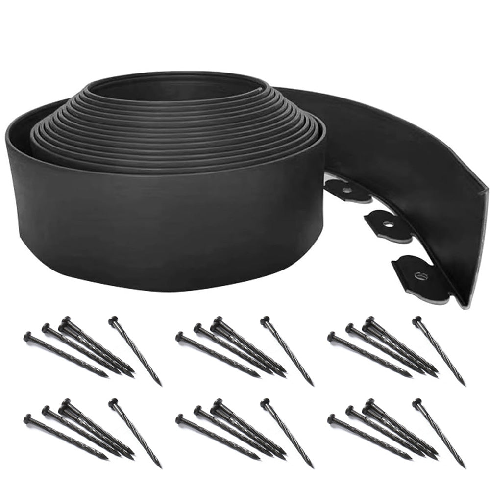 Flexible PE Landscape Edging Border Garden Lawn Separation Strip