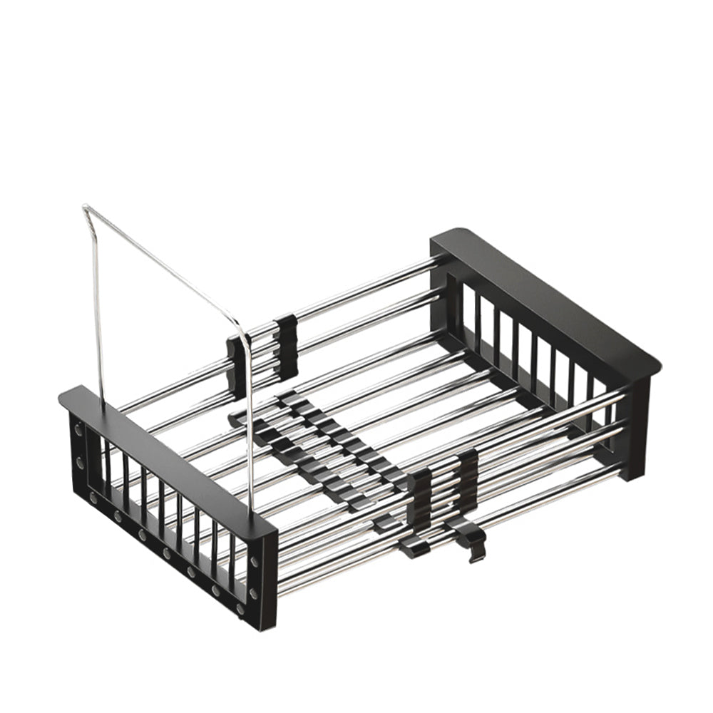 Extendable Stainless Steel Sink Dish Drying Rack