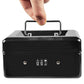 Lockable Cash Box Deposit Petty Cash Money Box with Code Lock Security Safe