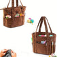 Corduroy Yarn Knitting Crochet Bag