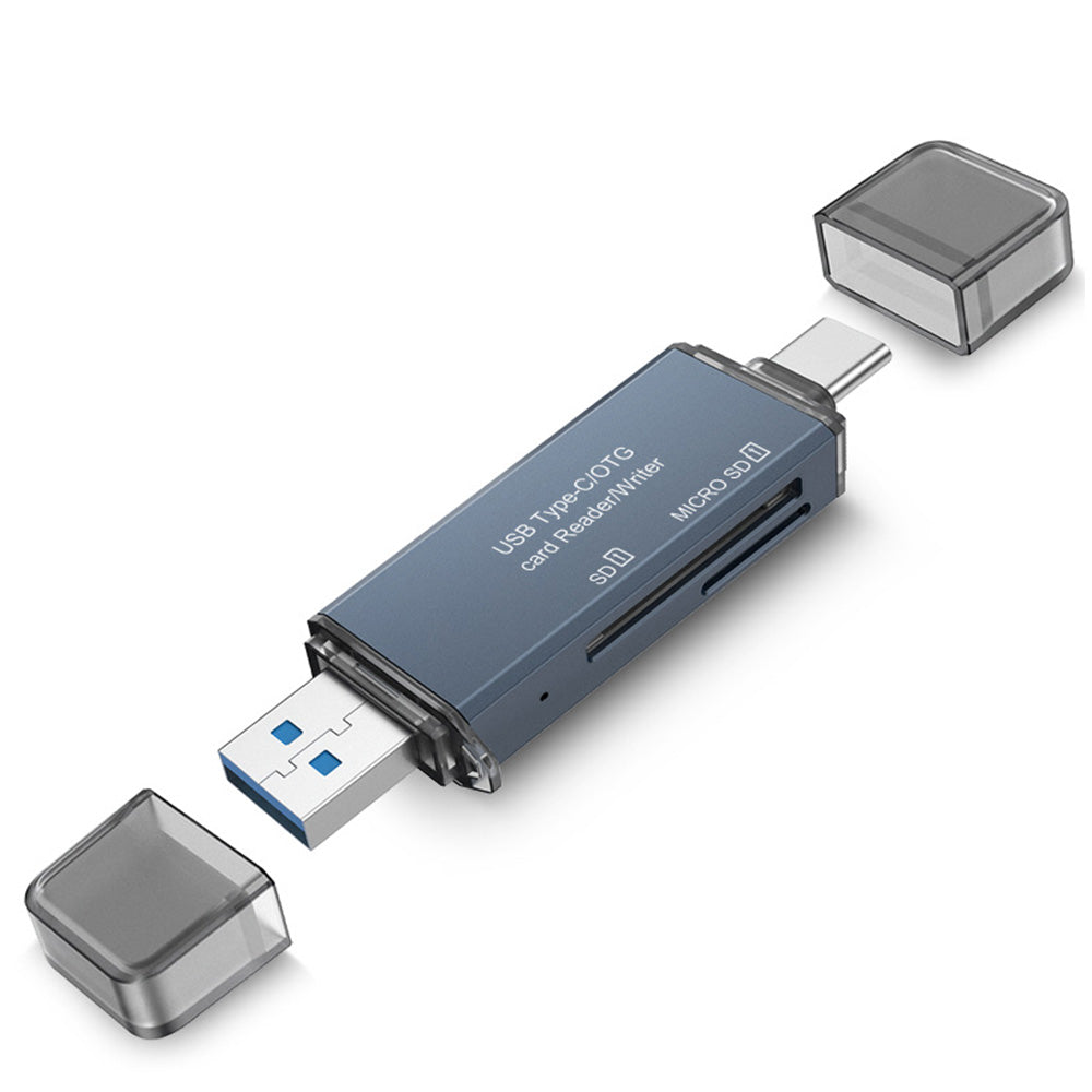 Micro-SD Card Reader USB 3.0 USB-C to SD TF Memory Card Adapter