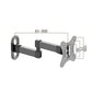 Full Motion TV Wall Mount Bracket for 14-27 Inch
