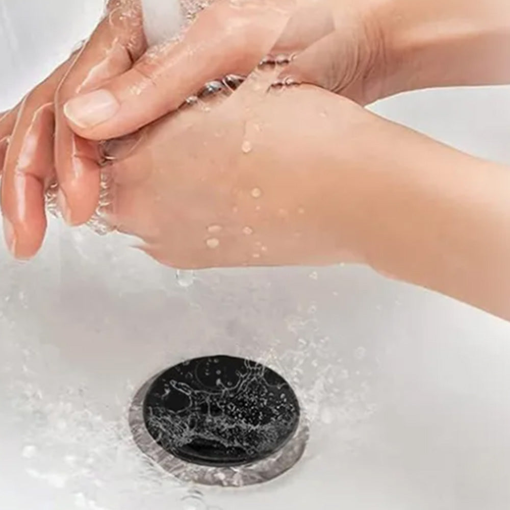 2Pcs Bathtub Drain Stoppers Silicone Shower Drain Cover for Tub and Shower Drain