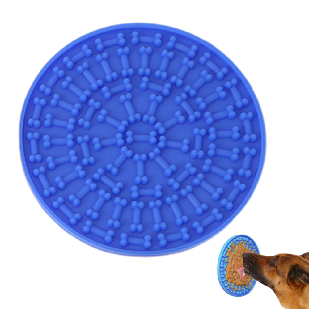 Dog Lick Pad Bath Washing Buddy Suction Grooming Pad Helper Slow Feeder Mat