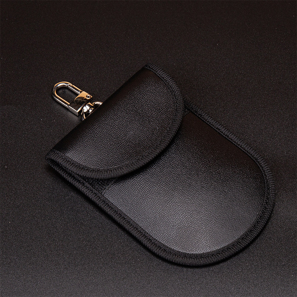 PU Faraday Bag for Car Key Fob RFID Blocking Pouch