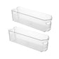 2Pcs Refrigerator Food Storage Box Fridge Organizer with Handle