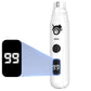 LED Display Pet Nail Grinder Dog Nail Trimmers With 3 Speeds For Small Large Dogs And Cats