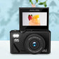 Digital Camera with 180 Degree Flip Screen WiFi Vlogging Camera with 64G TDF Card