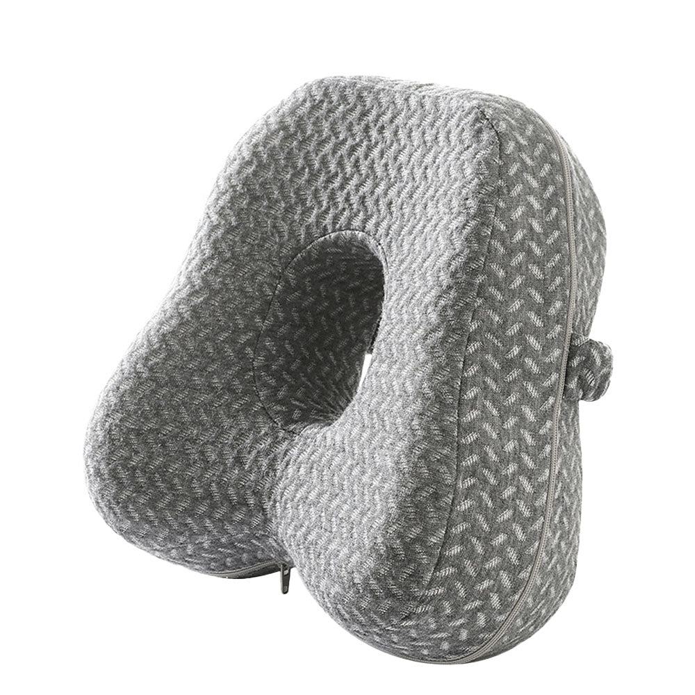 Knee Pillow Memory Foam Leg Pillow with Straps Side Sleeping Leg Pillow