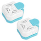 2Pcs 3-in-1 Paper Round Corner Edges Punch Card Scrapbooking Tool
