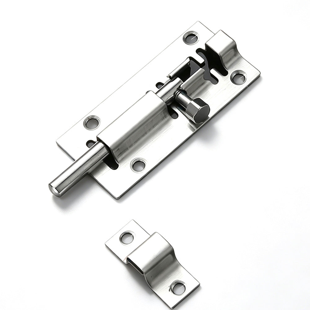 10Pcs Stainless Steel Sliding Door Bolts for Doors Windows and Cabinets