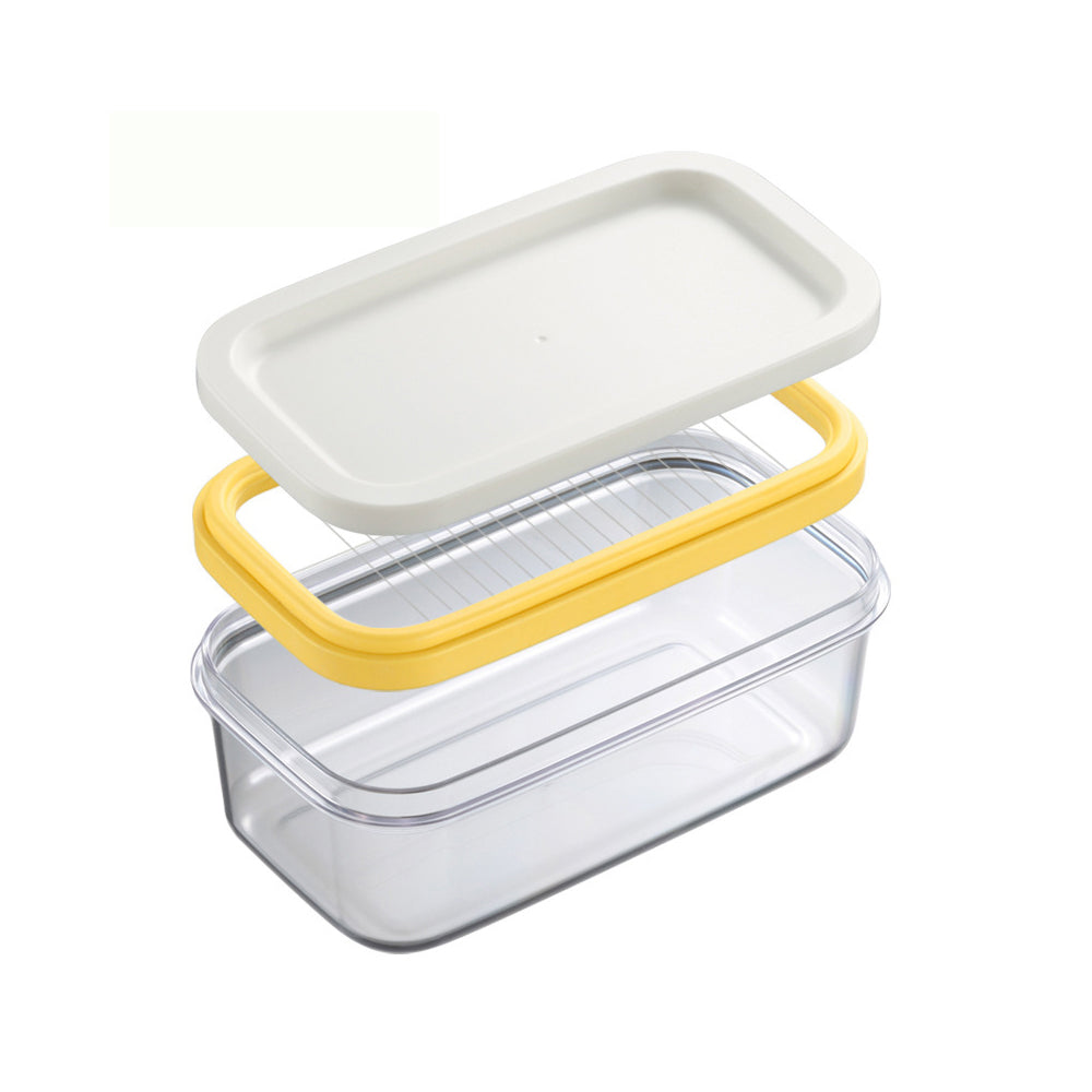 Butter Slicer and Container with Lid