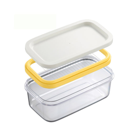 Butter Slicer and Container with Lid