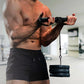 Forearm Wrist Grip Strength Roller Bar Home Gym Trainer