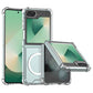 Shockproof Clear Cover for Samsung Galaxy Z Flip5/Flip6 5G Phone Case
