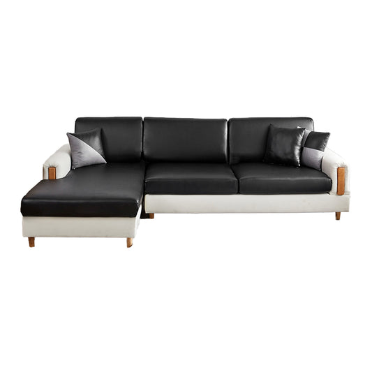 PU Faux Leather Sofa Cushion Slipcover