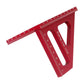 45/90 Degree Multi-Angle Measuring Drawing Line Aluminum Alloy Ruler