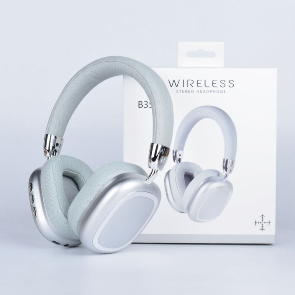 2Pcs Wireless Bluetooth 5.3 Stereo Over Ear Headset