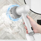 Electric Spin Scrubber with 3 Cleaning Heads Cordless Rechargeable Cleaning Brush