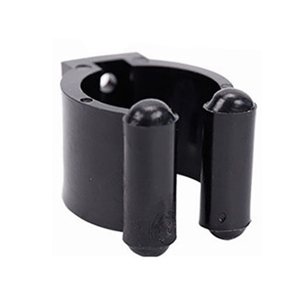 40 PCS Fishing Pole Rod Holder Clips Wall Mounted Rod Rack for Pool Cue