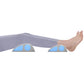 Half Moon Bolster Pillow for Legs Under Knee Support for Back and Side Sleeping