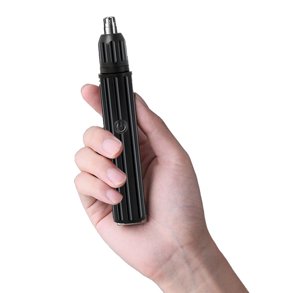 Nose Hair Trimmer Shaver 360 Rotating Dual Edge Blade Ear Nose Hair Remover