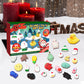 24Days Christmas Advent Calendar Mochi Animals Squishy Toys Christmas Party Favor Gifts