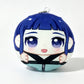 7cm Cartoon Inspired Round Plush Keychain Soft Squishy Ball Ornament Bag Pendant Christmas Gift