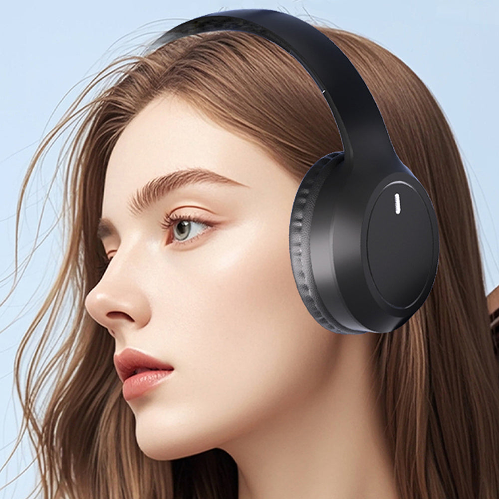 Bluetooth 5.3 Wireless Headphones Rechargeable Earphones Headset with Mic