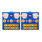 2Pcs Montessori Learning Finger Number Counting Felt Board Educational Toys