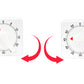 Mechanical Kitchen Timer Battery-Free Countdown Timer for Cooking Studying