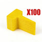 100 Pack T-Type Plastic Plant Labels Pot Marker Garden Markers Reusable