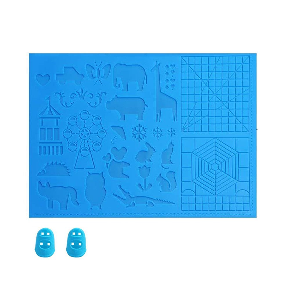 Silicone 3D Pen Drawing Template Pad