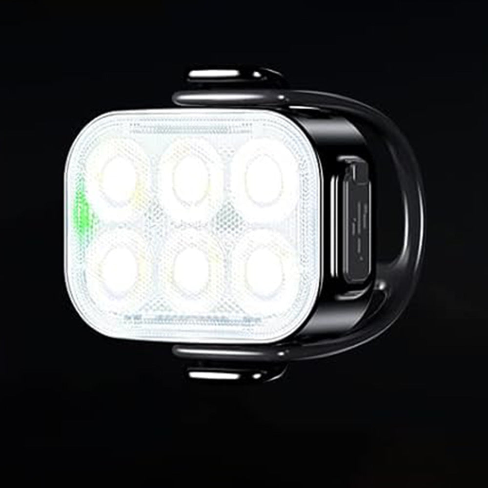 USB Rechargeable Bike Light Set with 4+6 Modes Waterproof Bicycle Lights