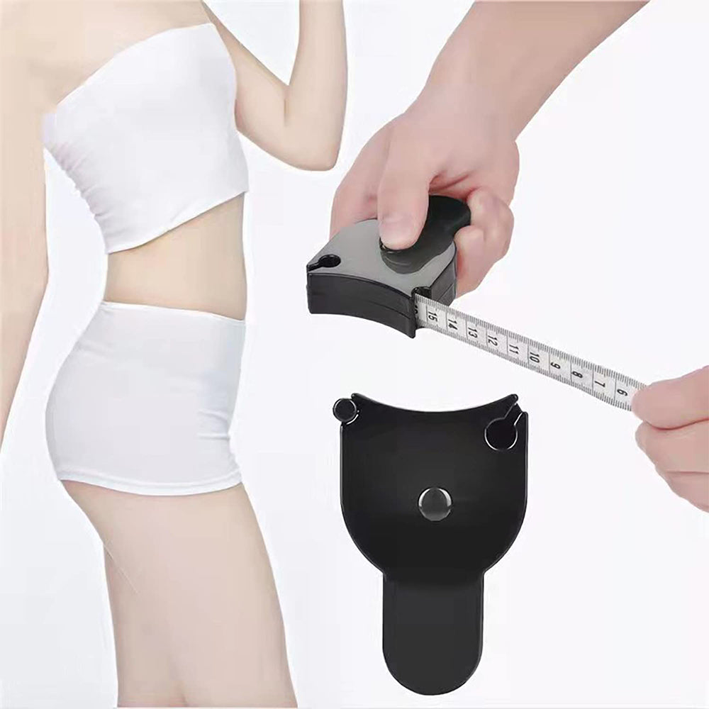 Skinfold Body Fat Calipers Measuring Tape Set BMI Fitness Weight Loss
