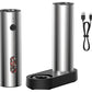 2Pcs Salt and Pepper Grinder Set Stainless Steel Salt and Pepper Shakers for Kitchen