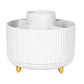 360 Degree Rotating Desk Organizer with 4 Slots For Pencil and Pen Holder